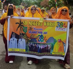 Keluarga Besar SDN Woro Mengucapkan Selamat Hari Jadi Bima ke-384