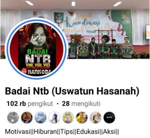 Hilda Giring Akun Facebook Badai NTB ke Polisi