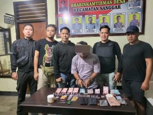Polres Bima Bersama Polsek Sanggar Ringkus Bandar Narkoba di Desa Kore