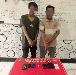 Mertua dan Menantu Diciduk Reskrim Narkoba Dompu